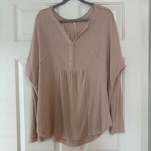 Free People Thermal Top
